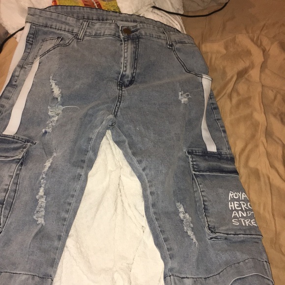 Joggers light jean fade S lrg runs a little big - Picture 2 of 5